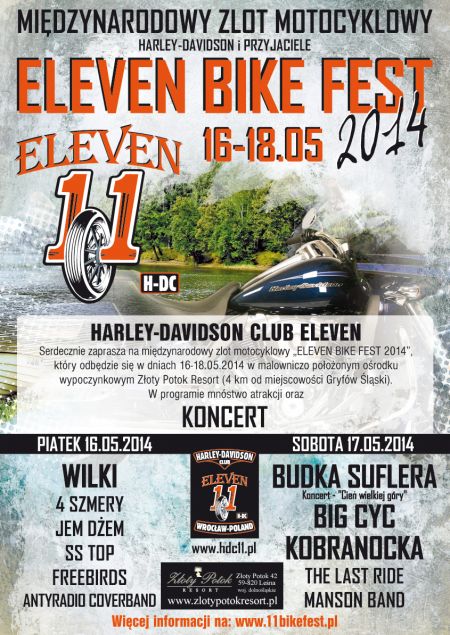 ELEVEN BIKE FEST 2014 - Międzynarodowy Zlot Motocyklowy