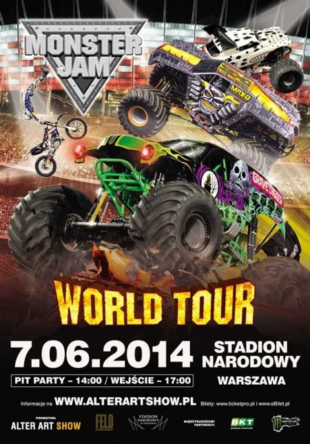 Monster Jam® w Warszawie