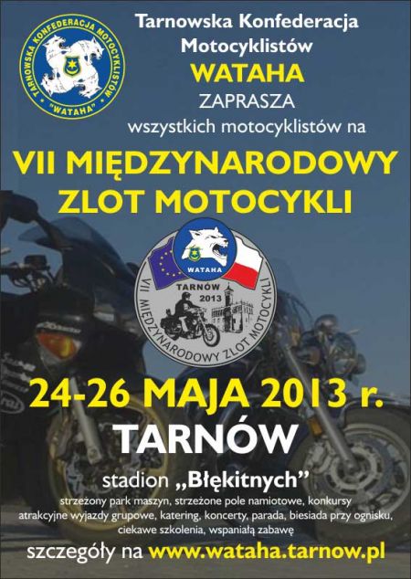 VII Międzynarodowy Zlot Motocykli w Tarnowie 