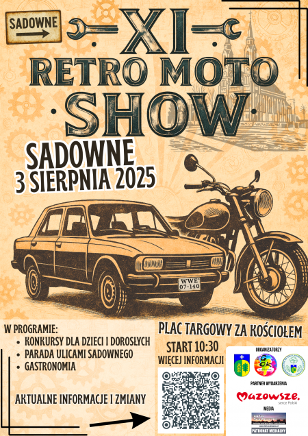 XI Retro Moto Show w Sadownem
